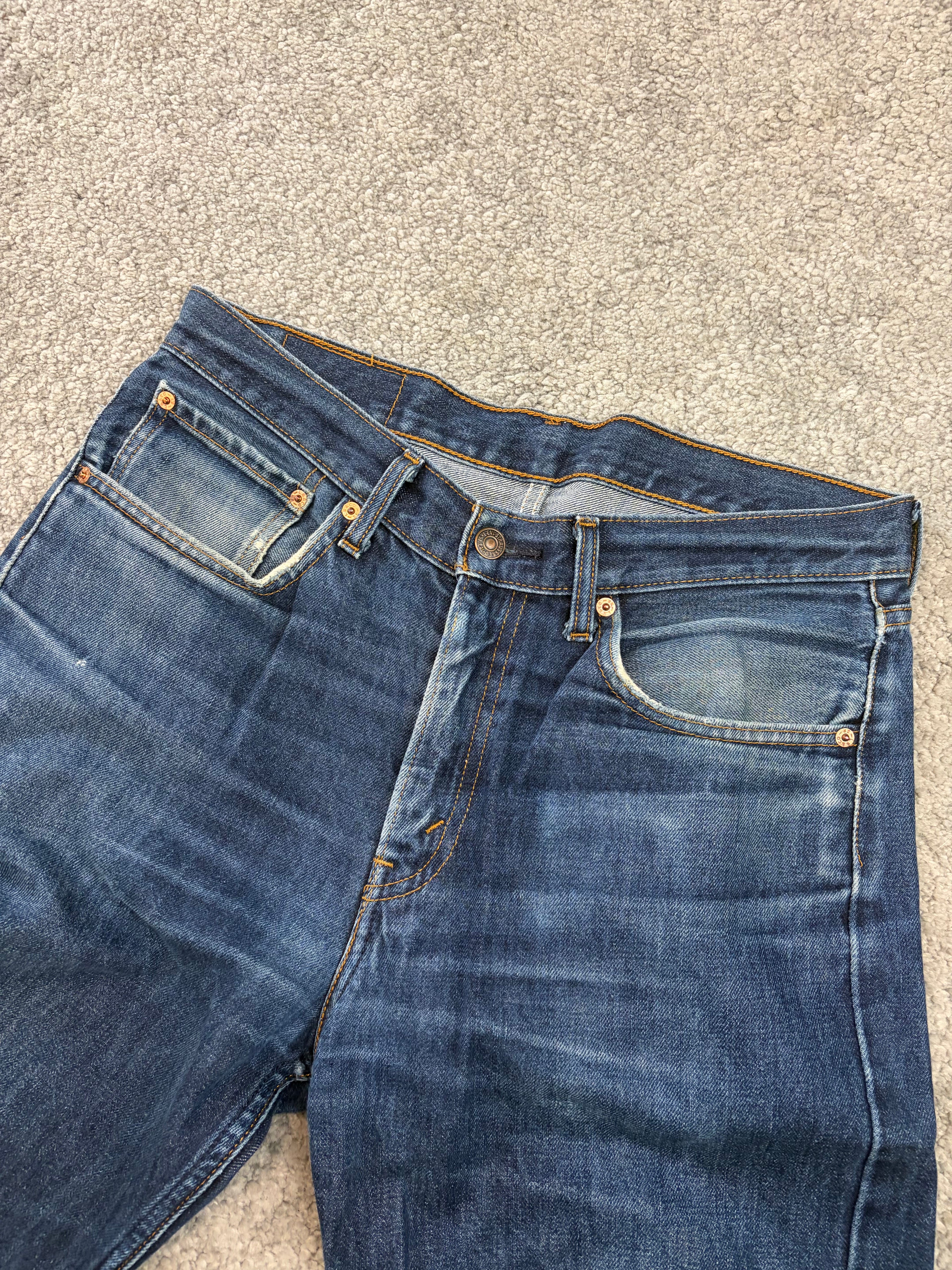 Levis washed denim (L)