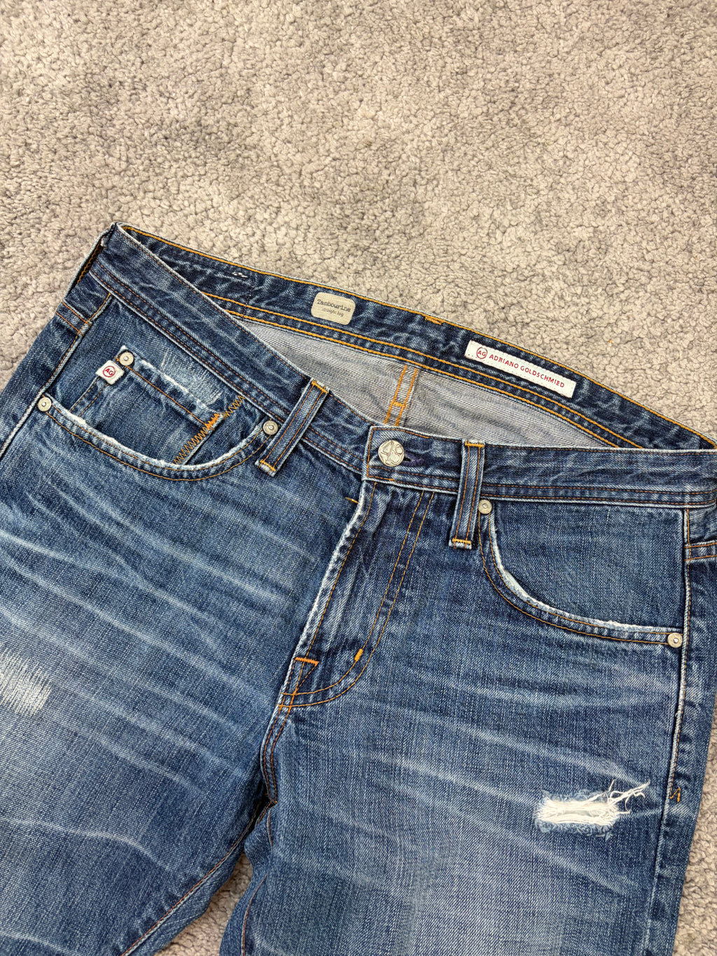 Rare AG straight denim (M)