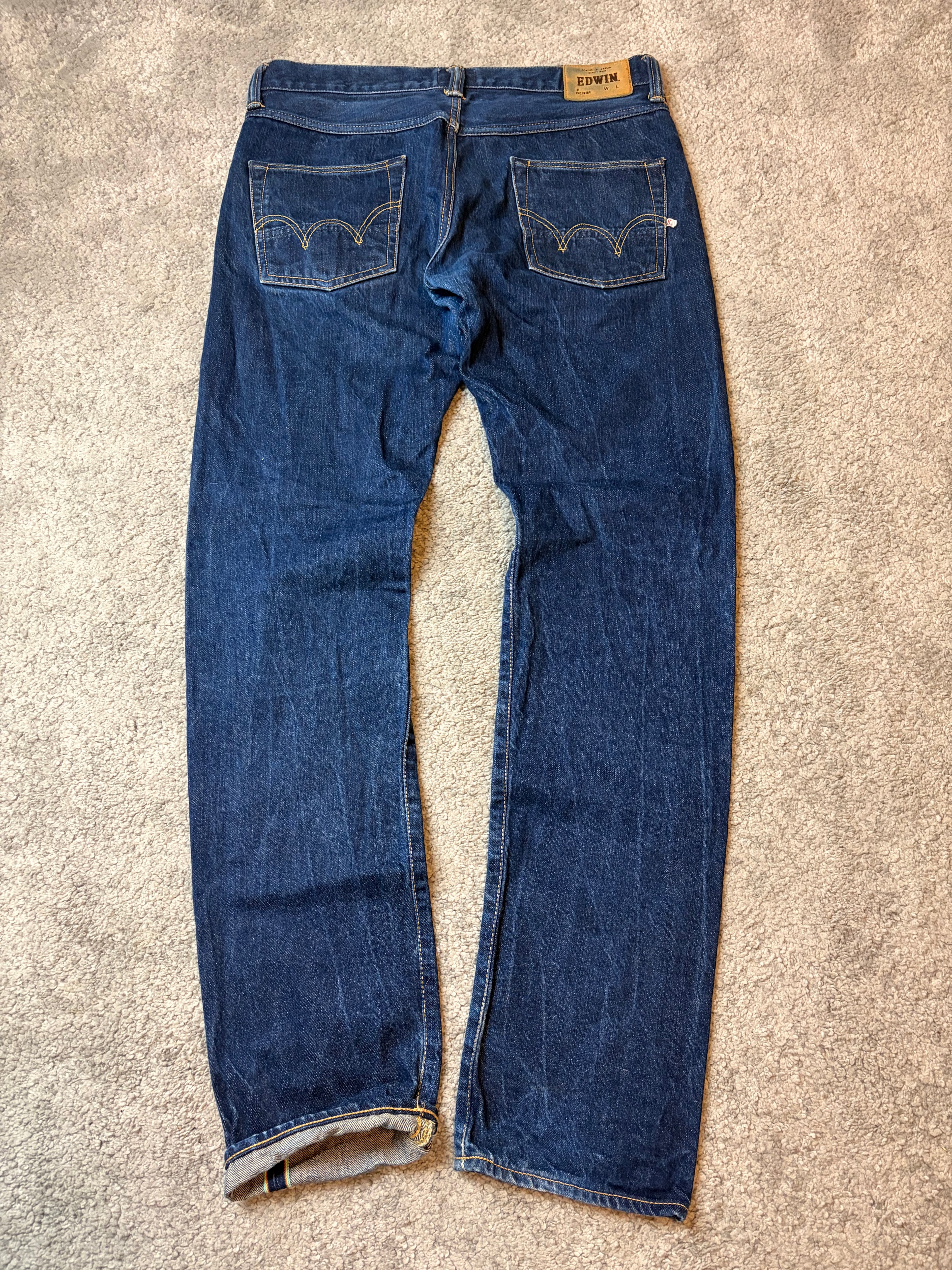 Edwin selvedge denim (M/L)