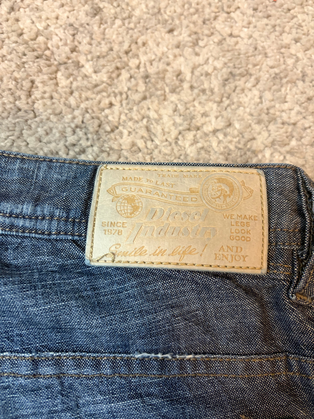 Diesel archive straight denim (M/L)