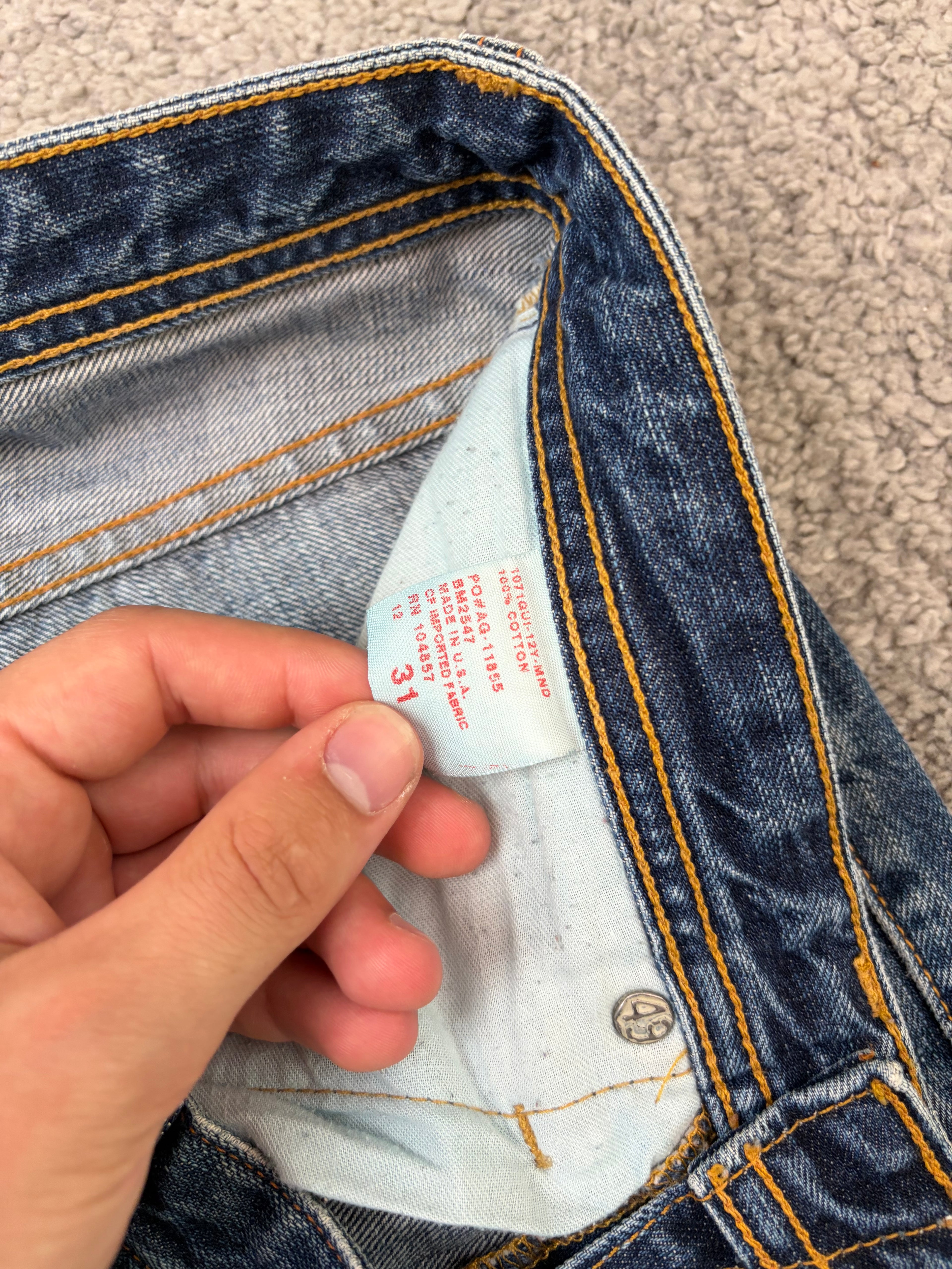 Rare AG straight denim (M)