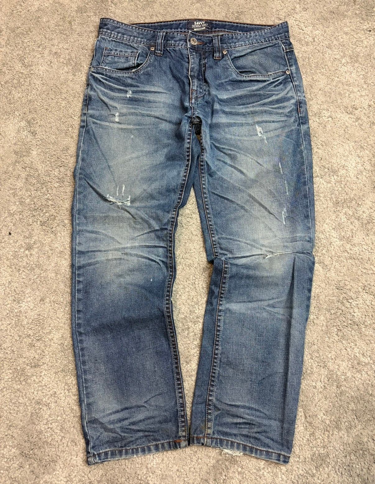 Archive washed denim (L)
