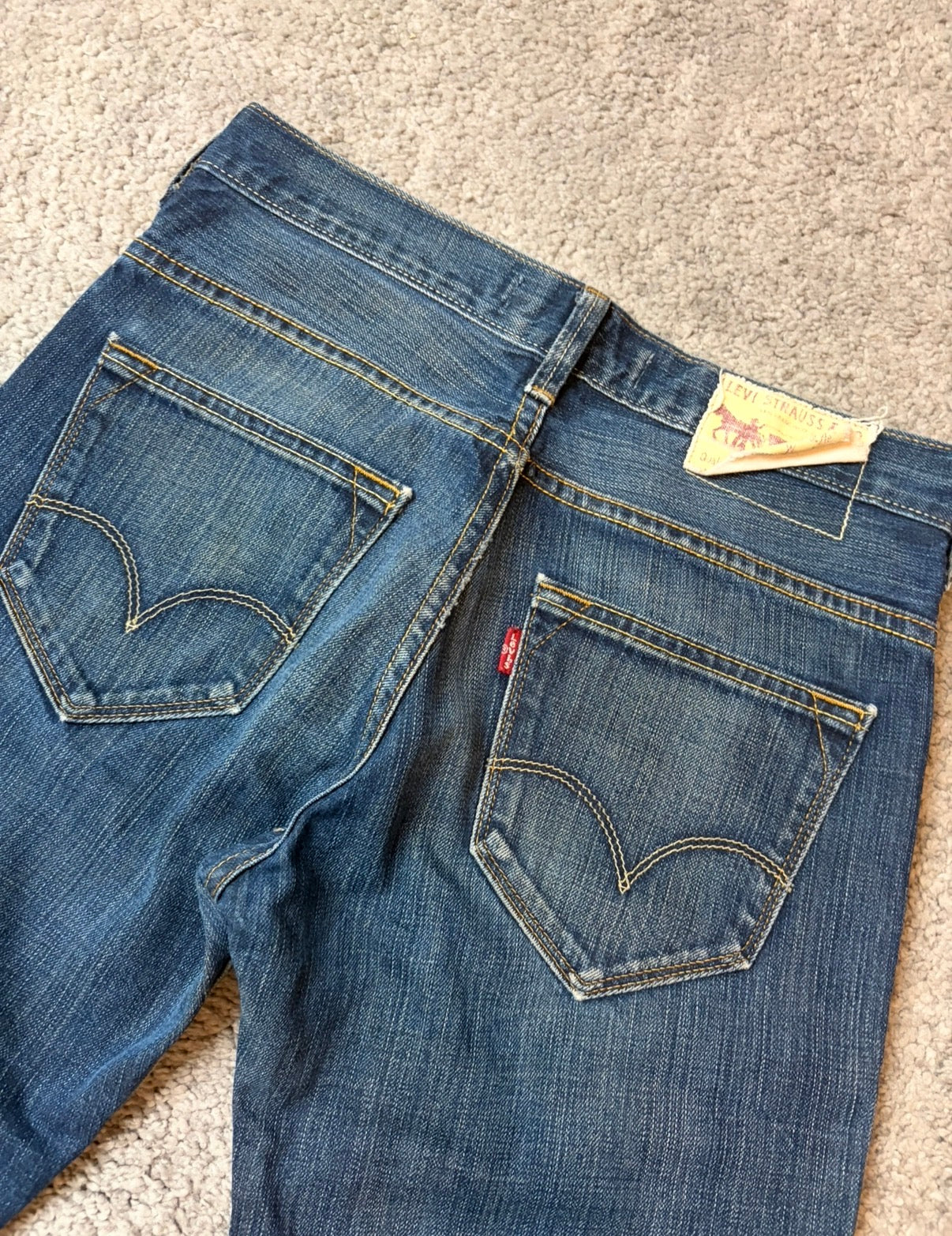 Levis 506 straight (S)