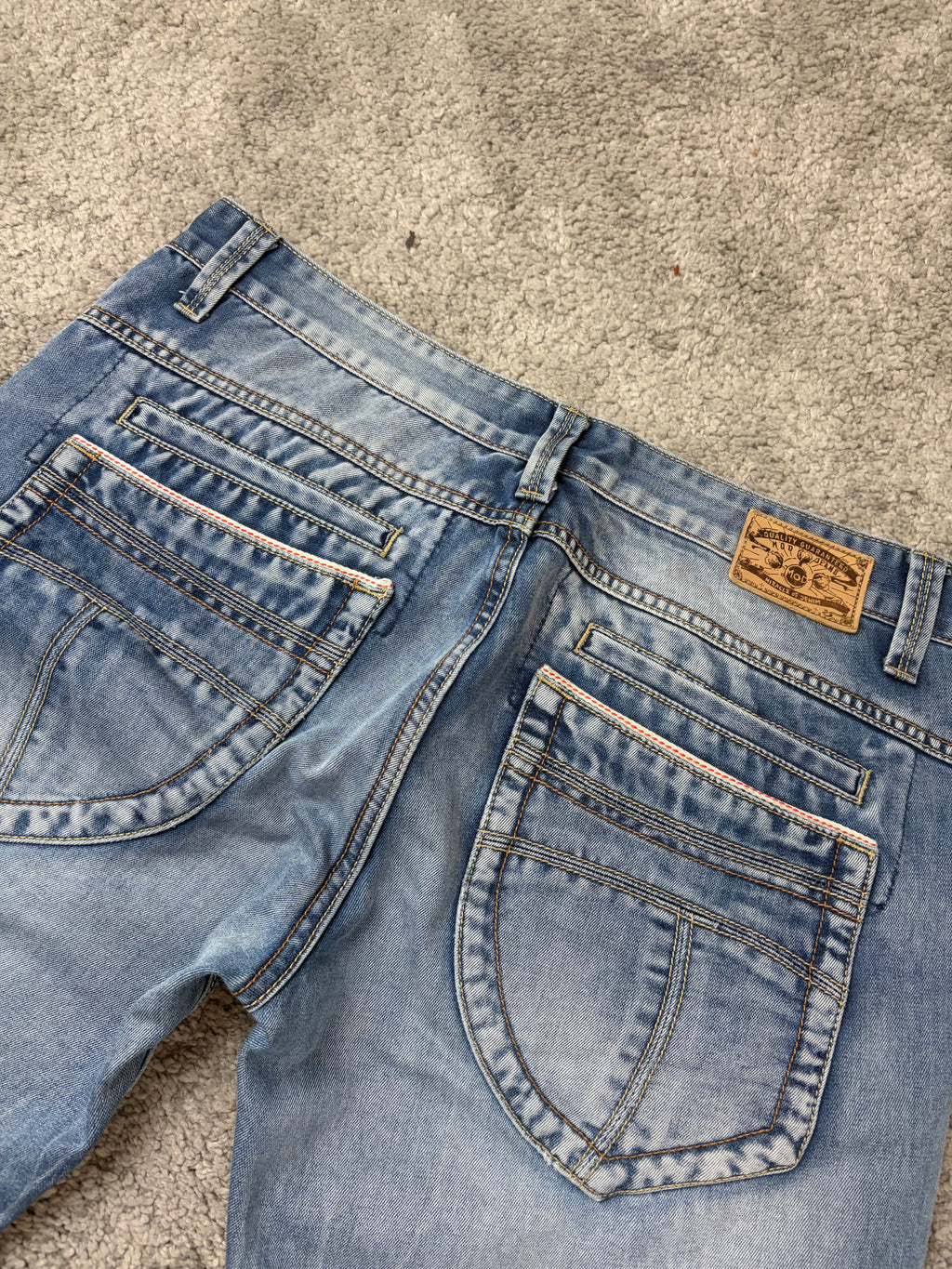 Archive straight denim (XL)