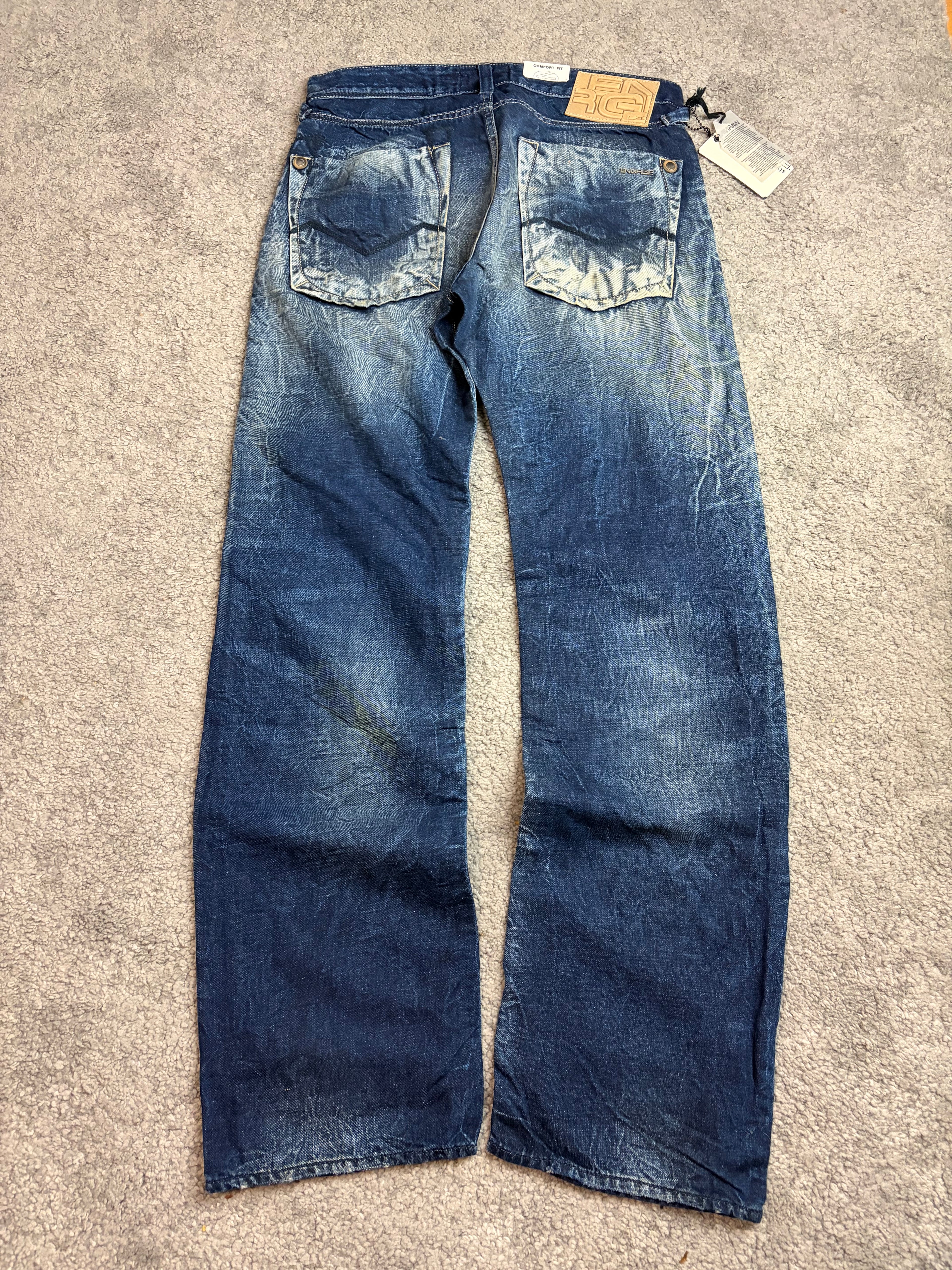 Crazy washed denim (M)