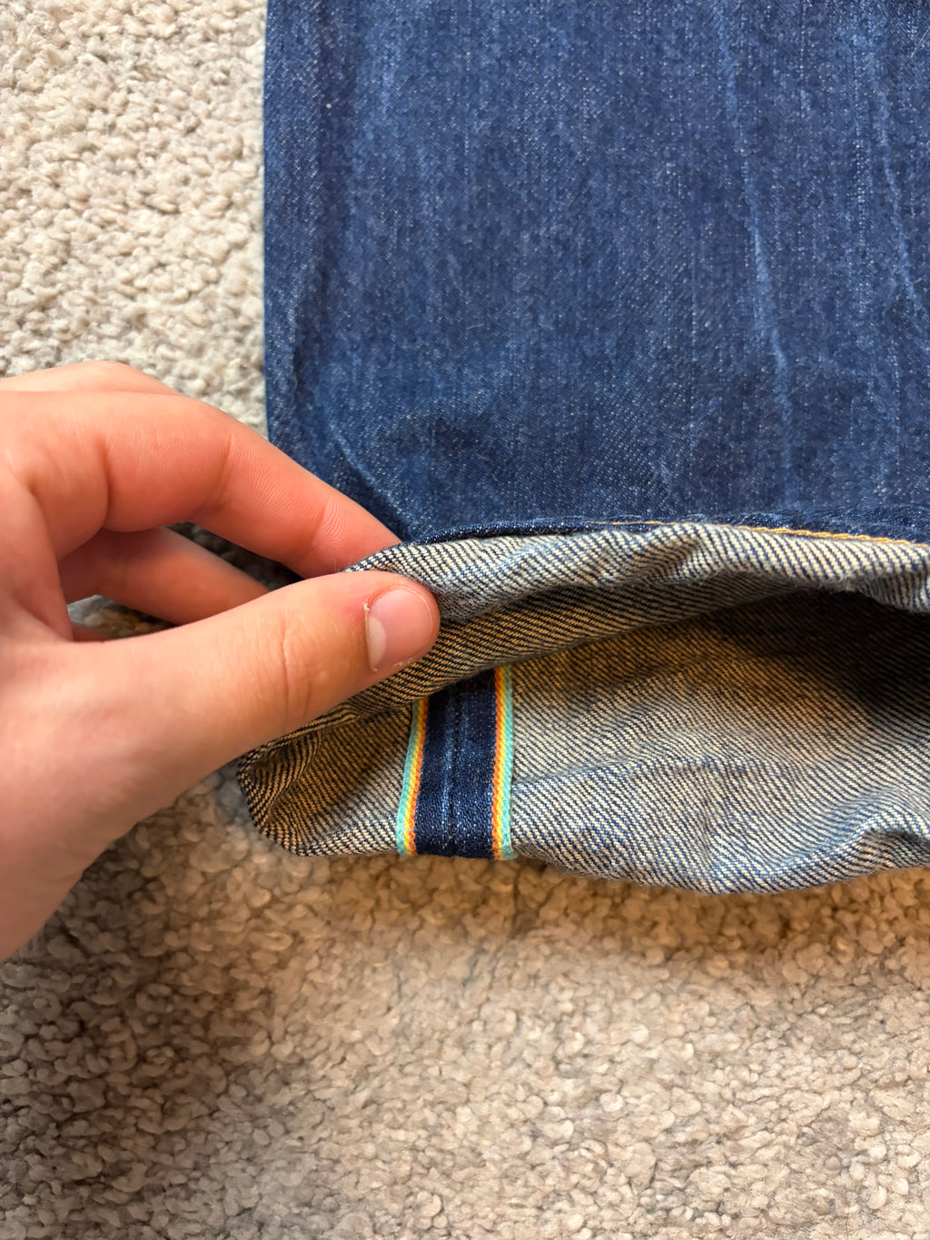 Edwin selvedge denim (M/L)