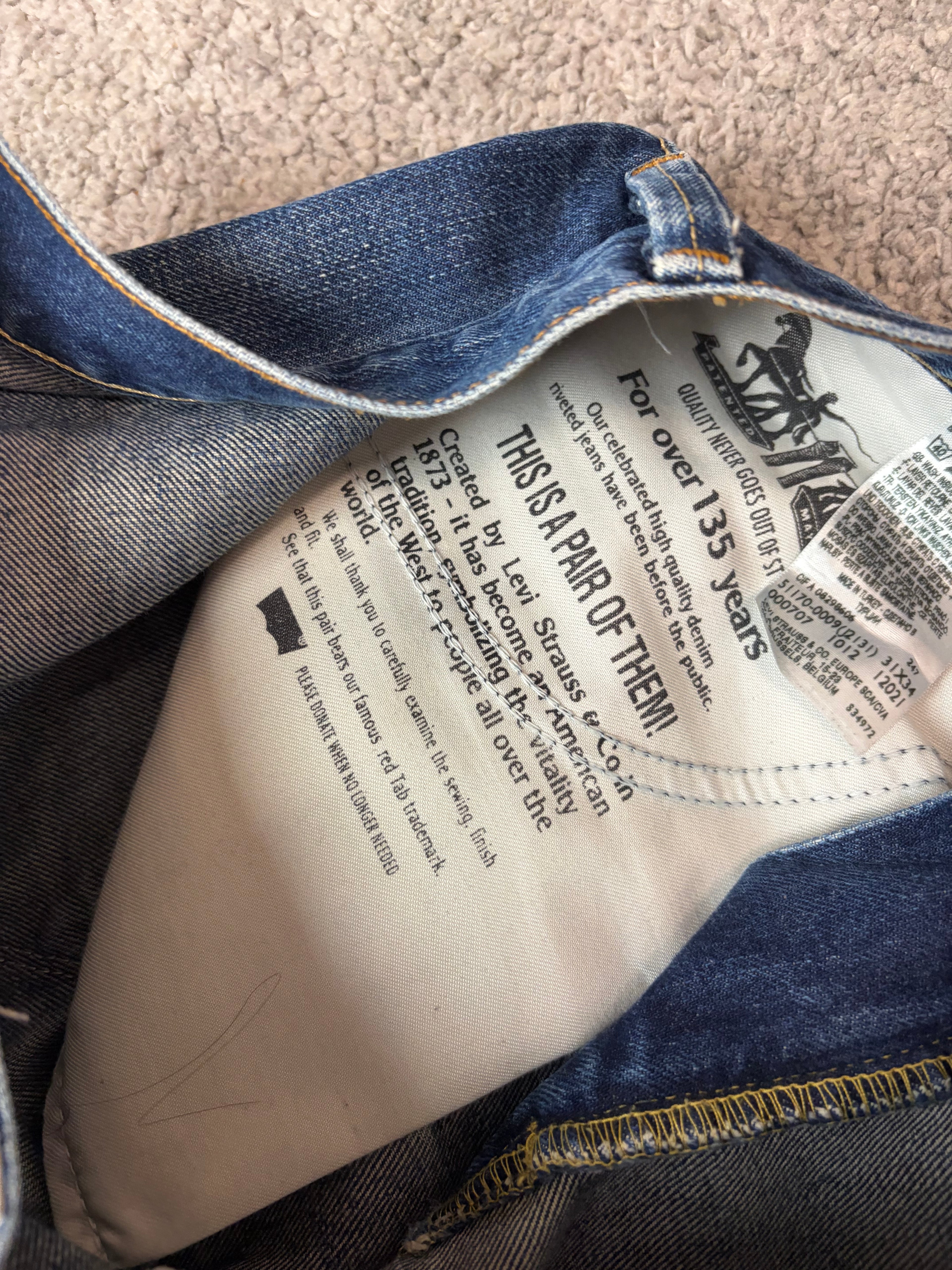 Levis 511 slim (M)