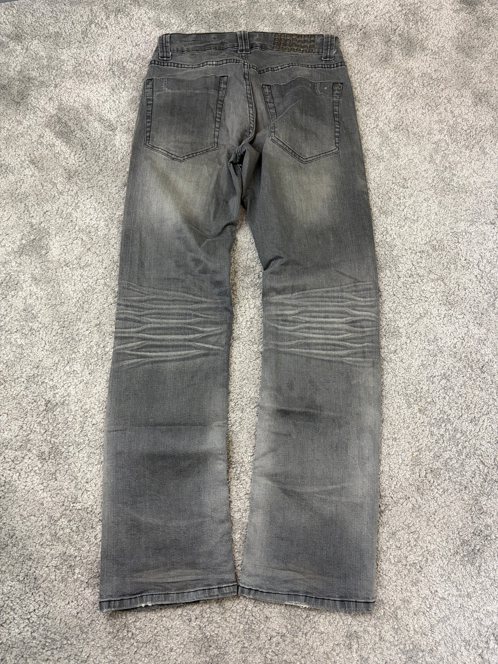 Crazy washed denim (M)