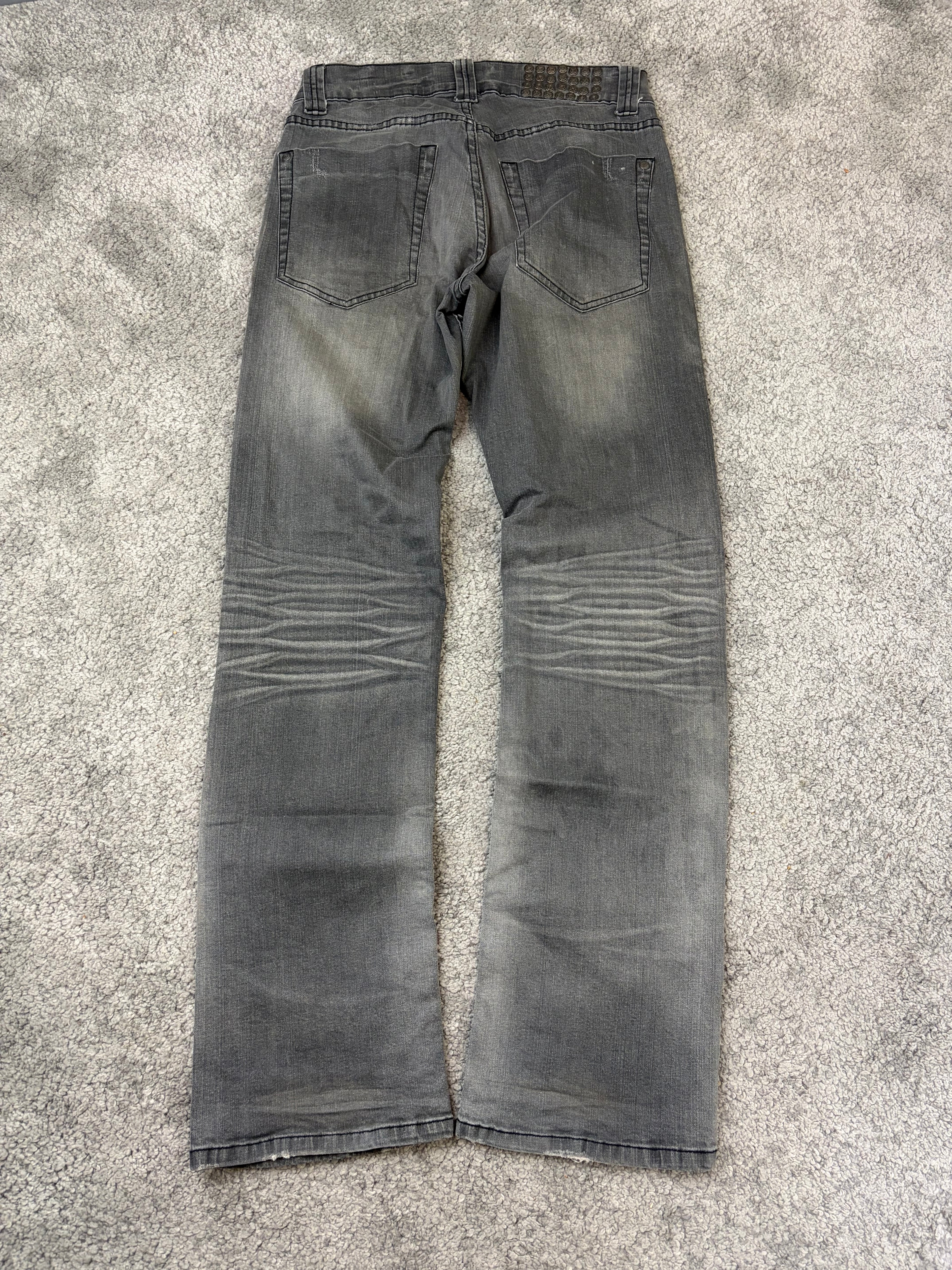 Crazy washed denim (M)