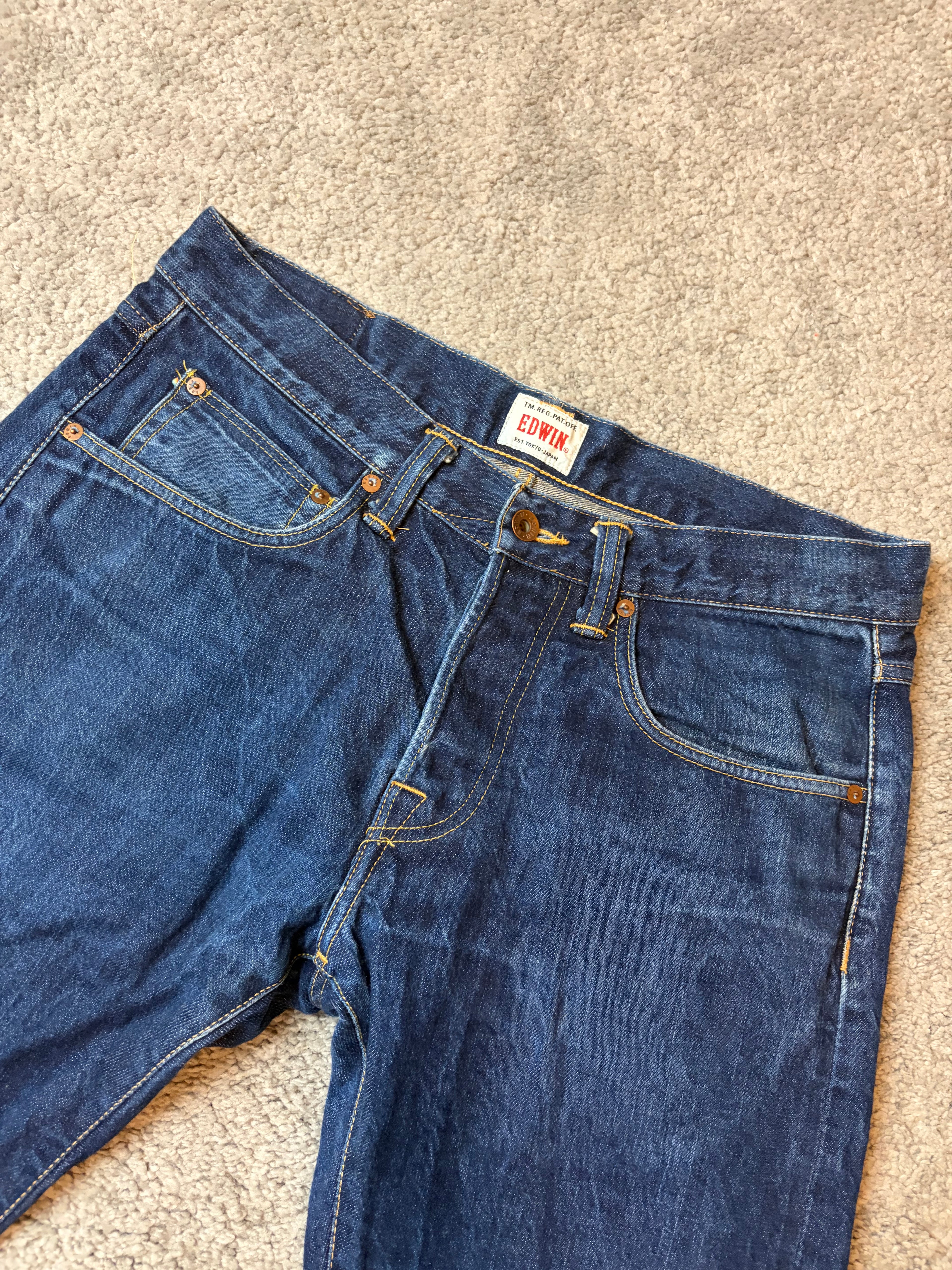 Edwin selvedge denim (M/L)