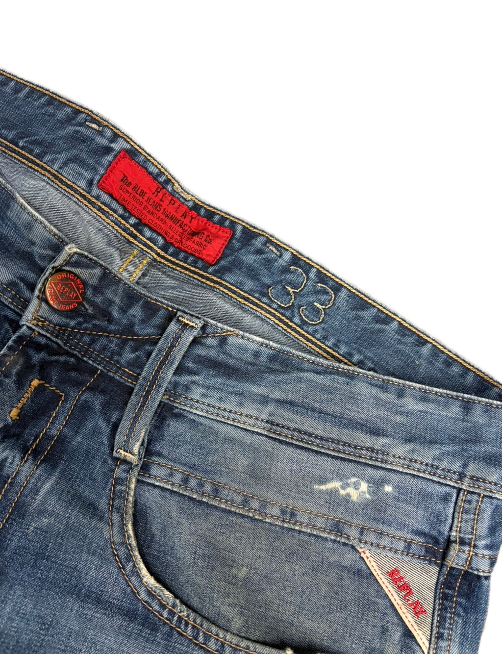 Replay archive denim (M)