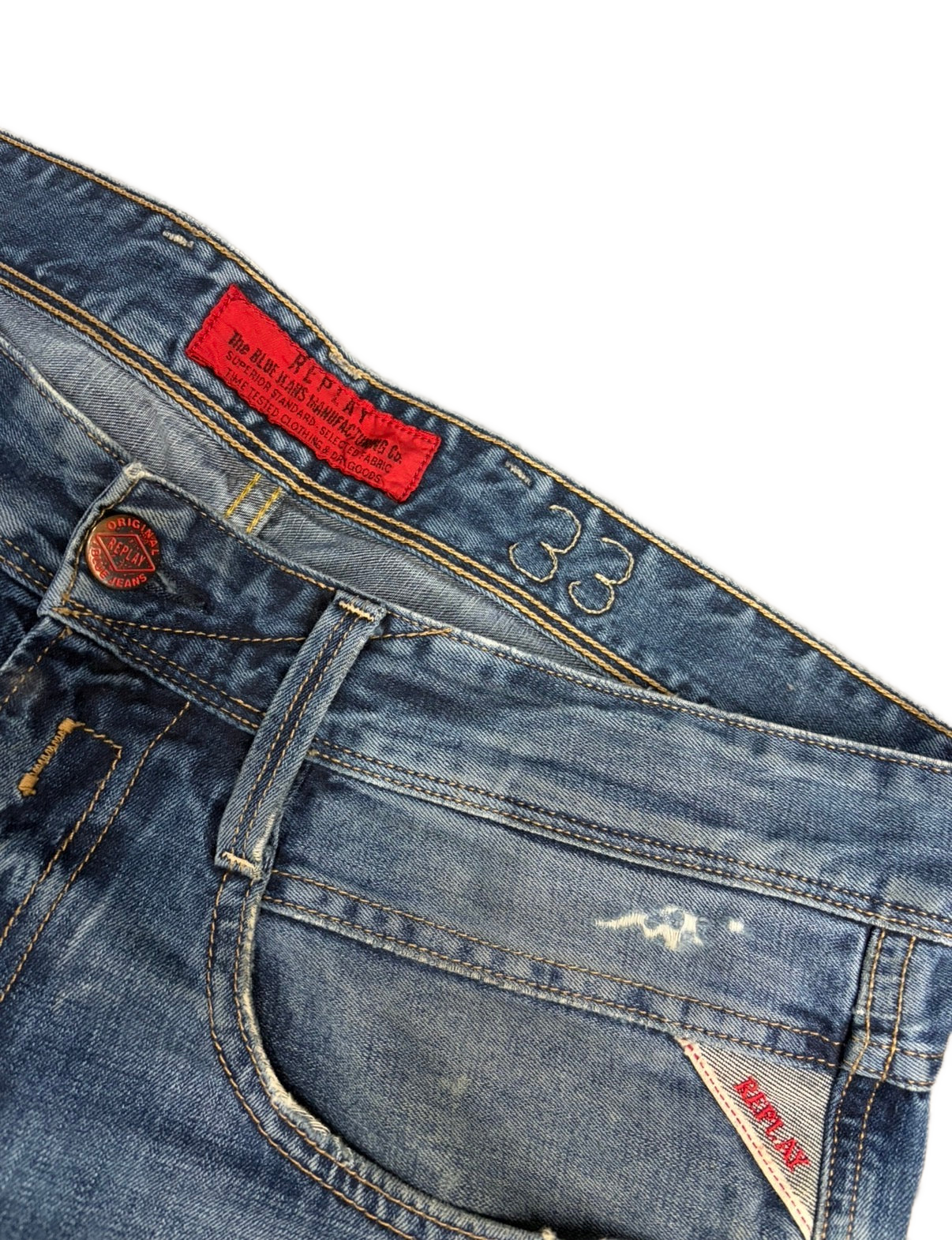 Replay archive denim (M)