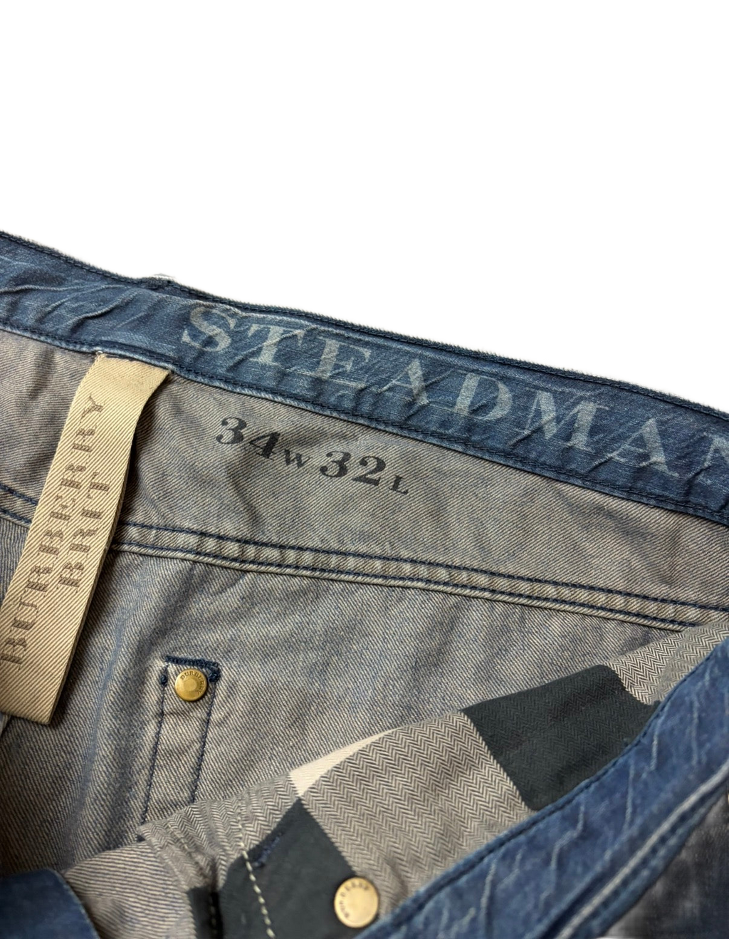 Burberry archive denim