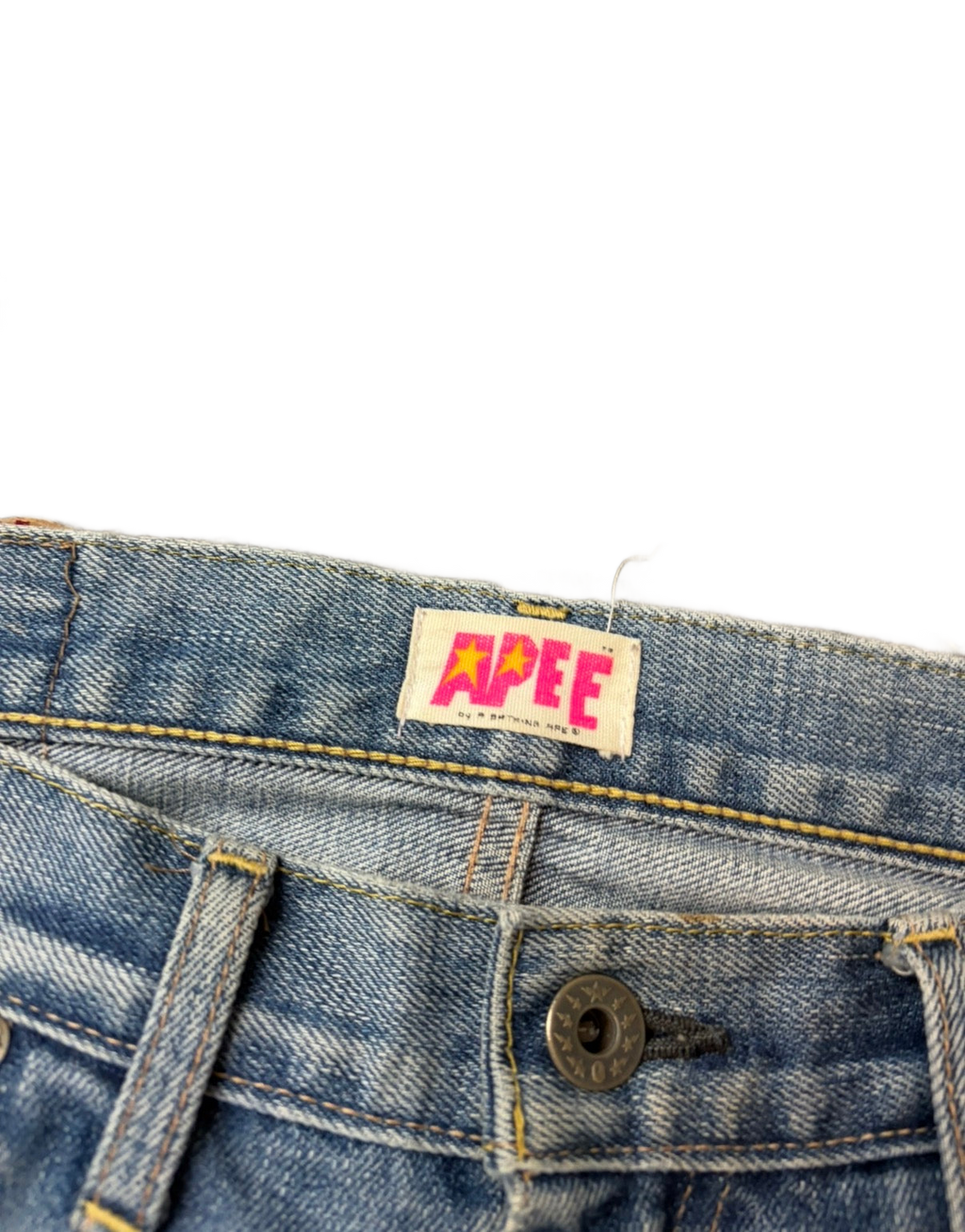 BAPE printed denim (S)