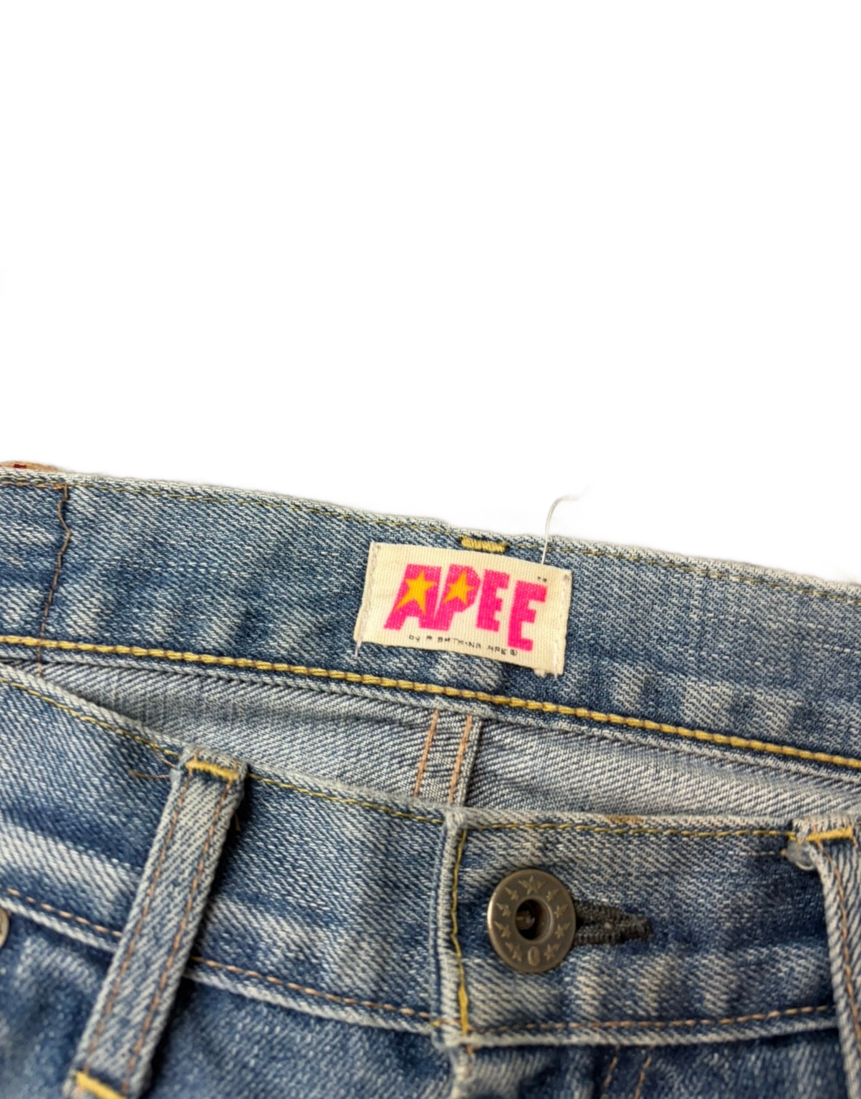 BAPE printed denim (S)