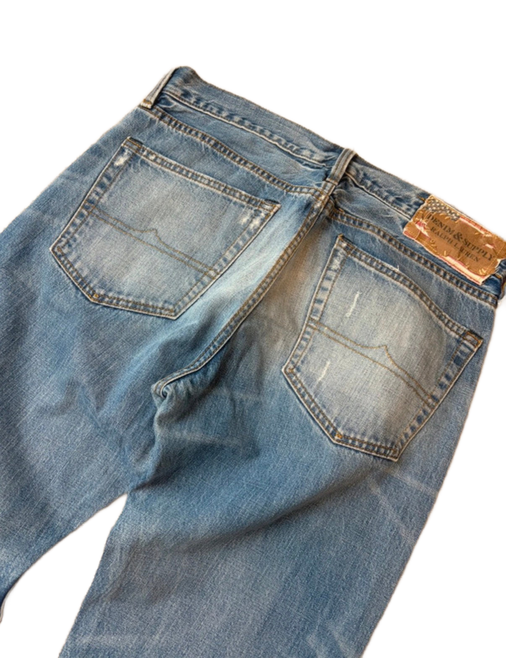 Ralph Lauren washed denim (M)