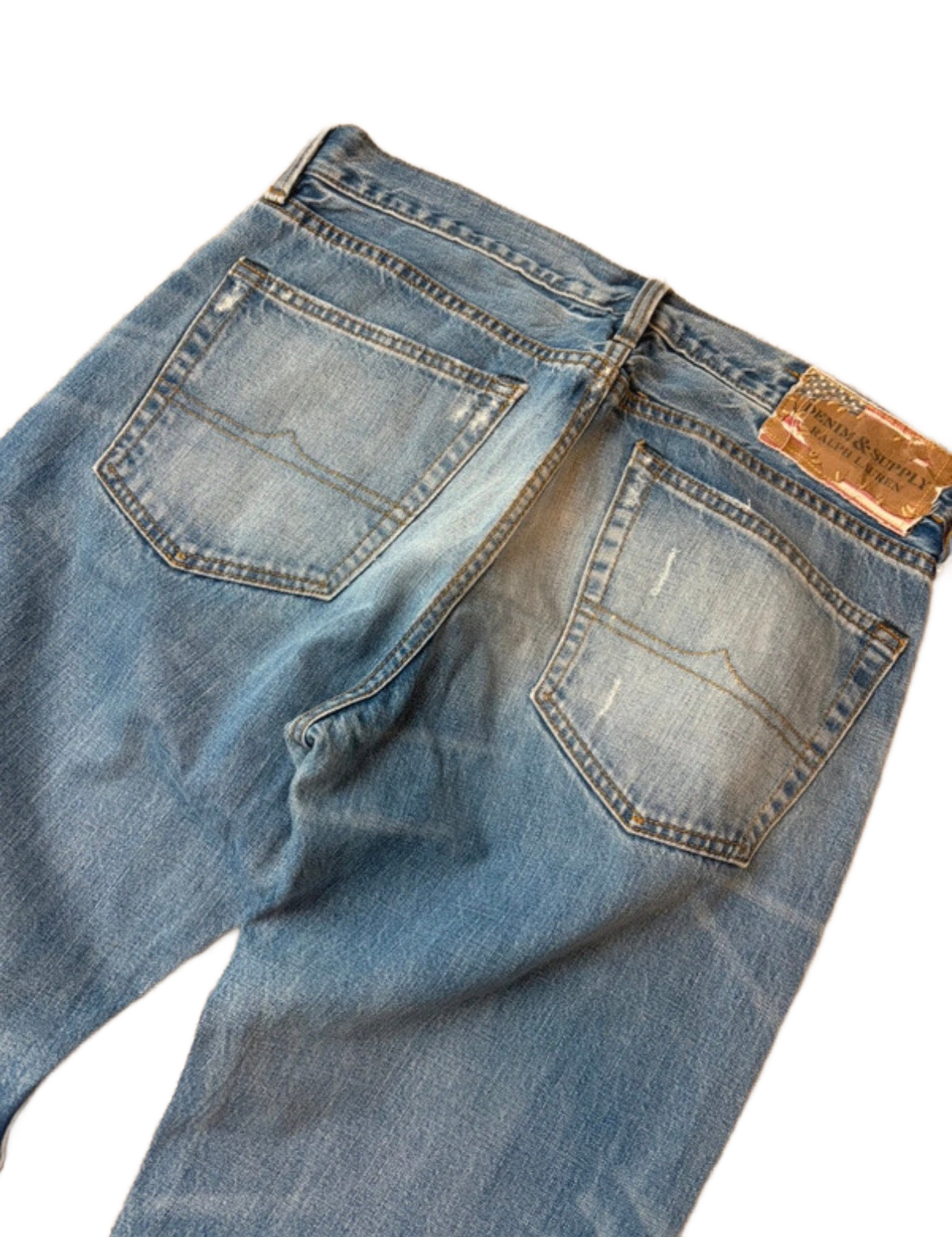 Ralph Lauren washed denim (M)
