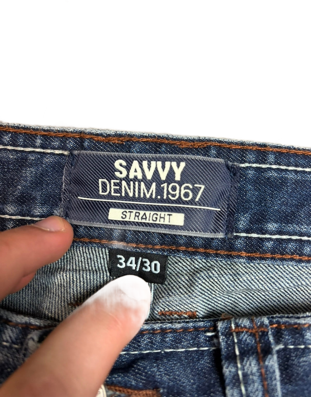 Archive washed denim (L)