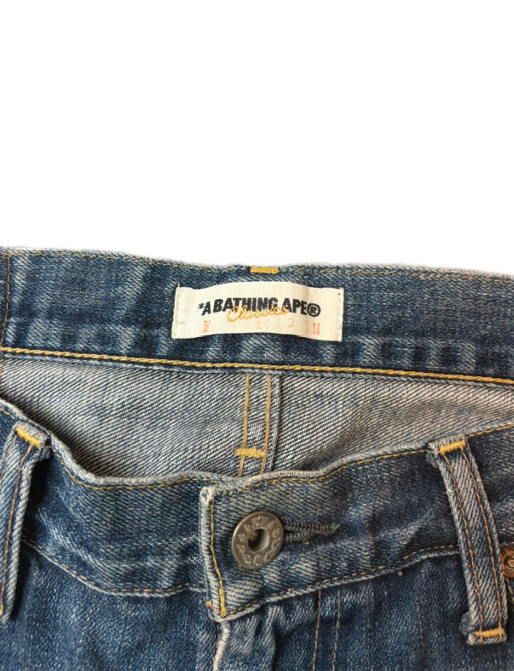 BAPE star jeans (S)