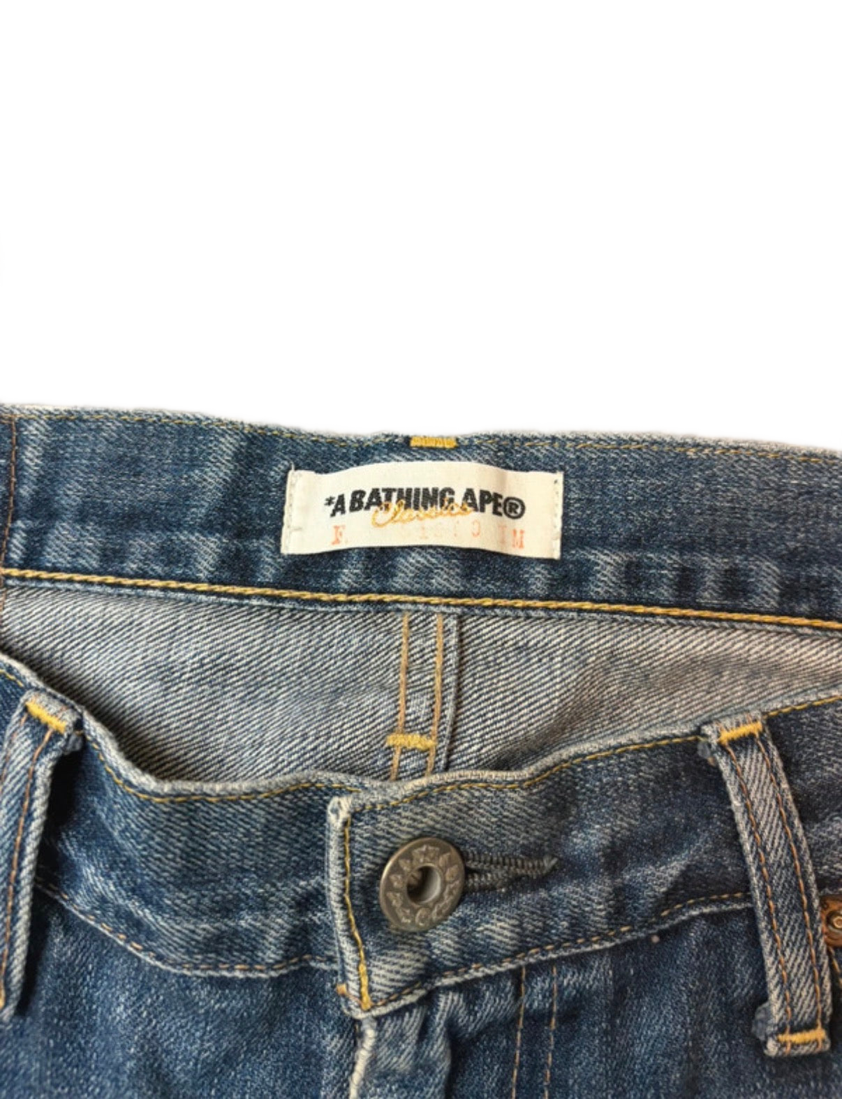 BAPE star jeans (S)