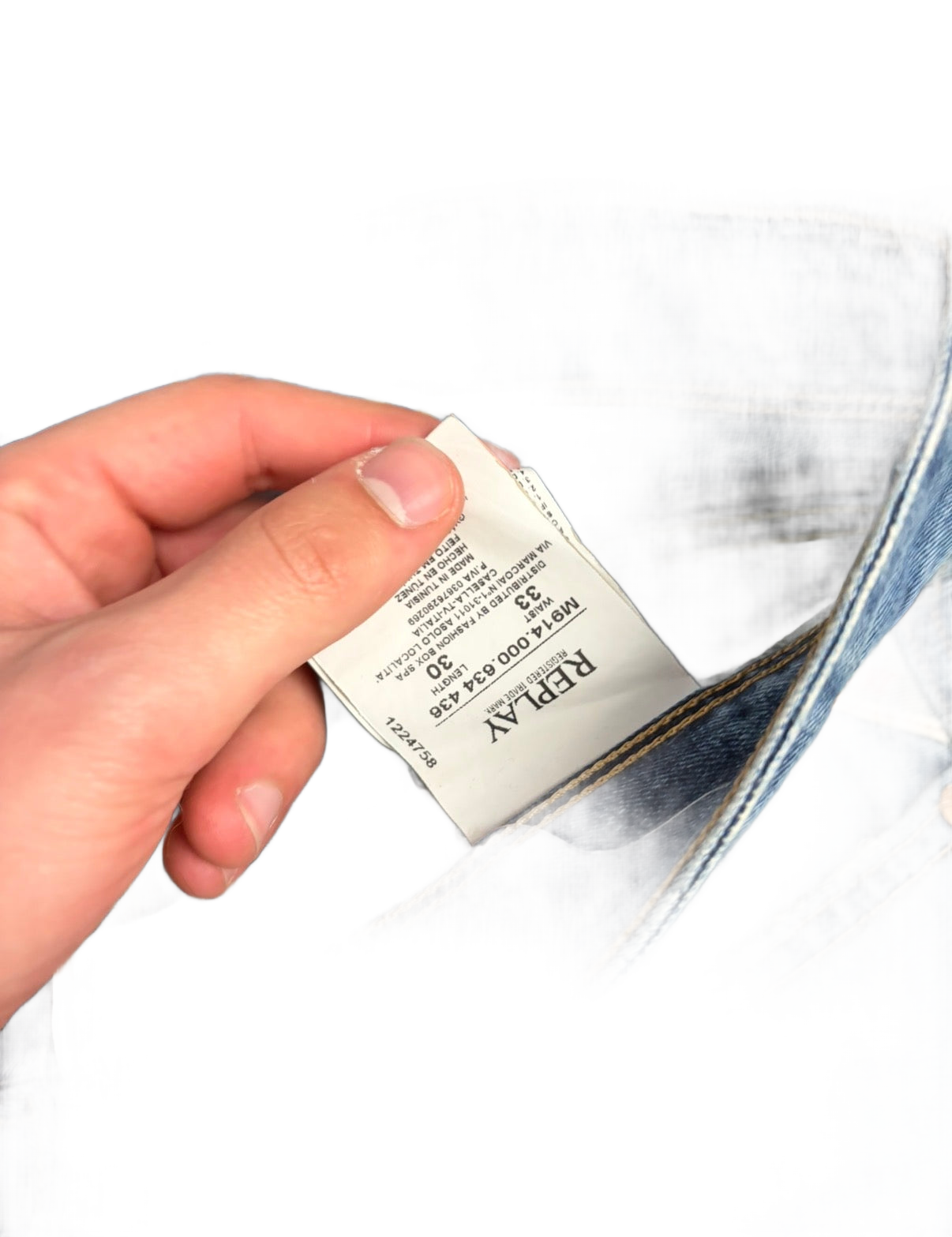 Replay archive denim (M)