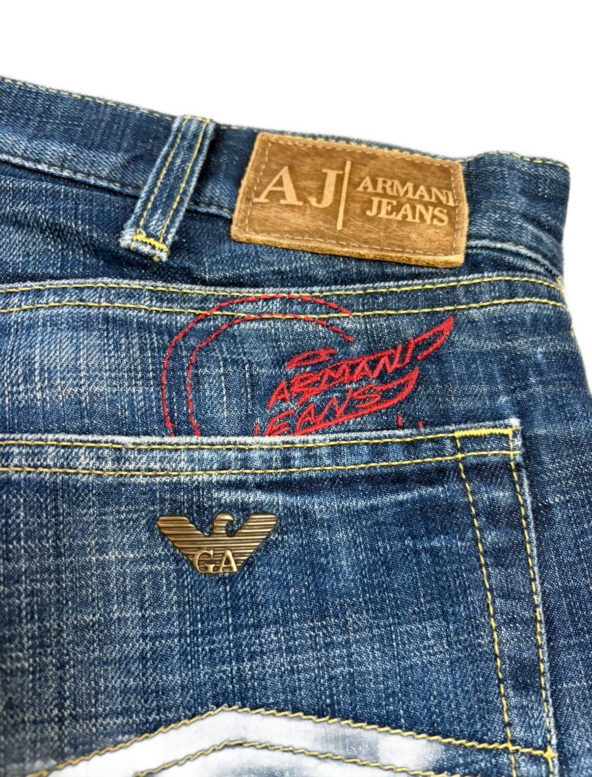 Armani printed denim (L)