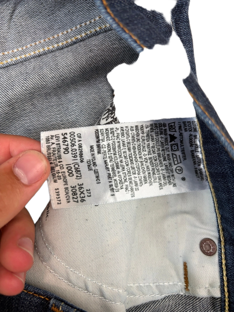 Levis 506 Straight (XL)