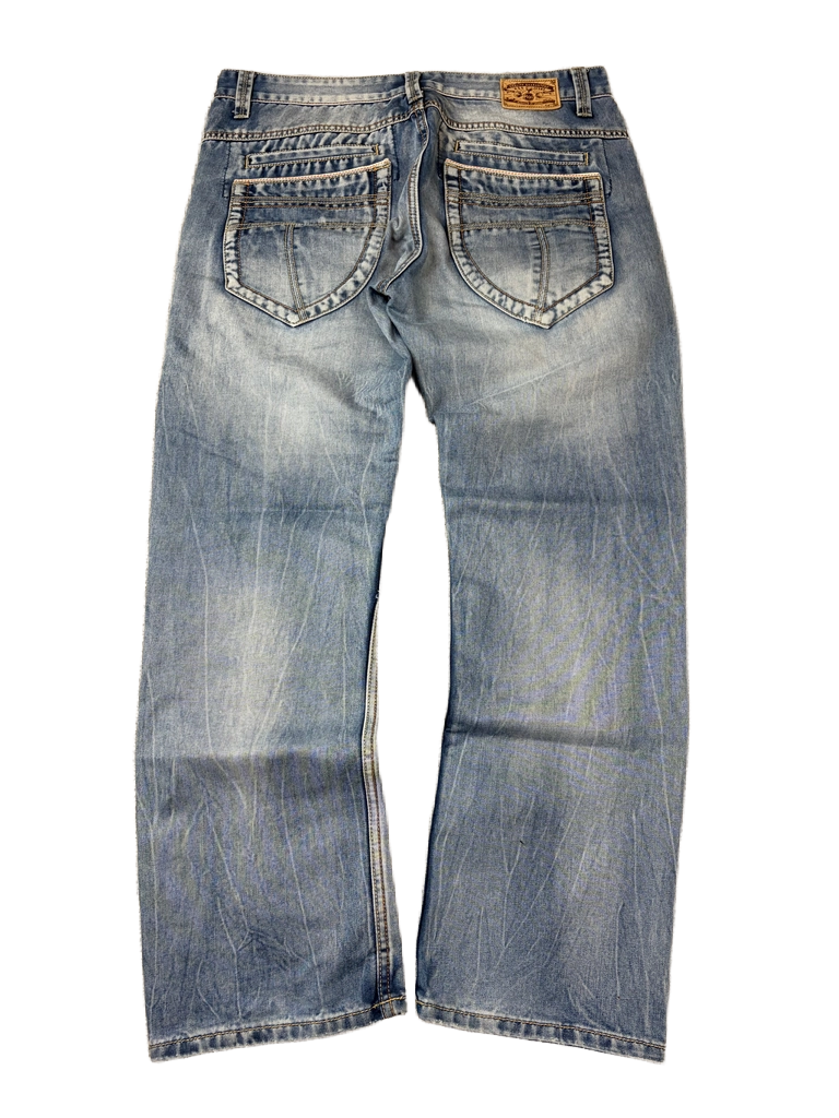 Archive straight denim (XL)