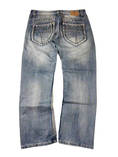 Archive straight denim (XL)