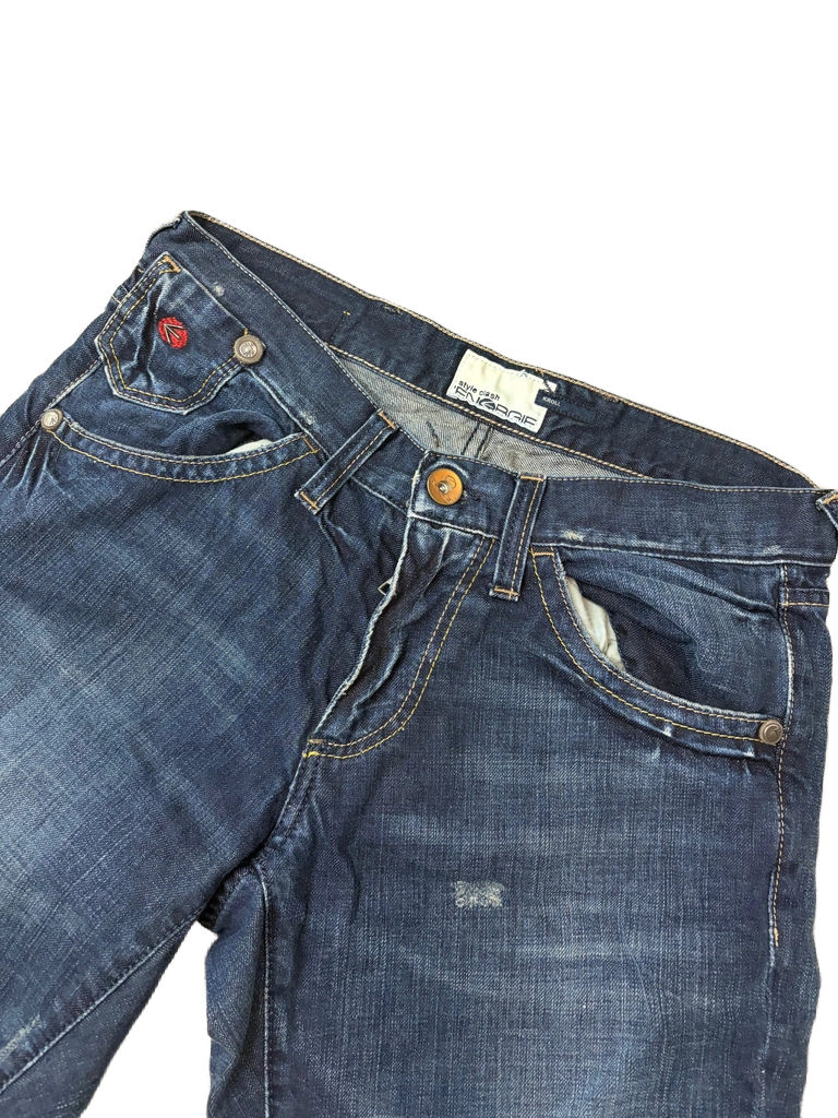 Archive baggy straight denim (M)