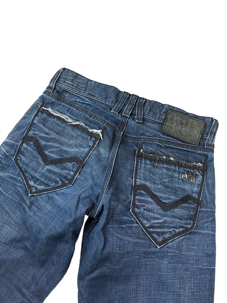 Archive washed denim (S)