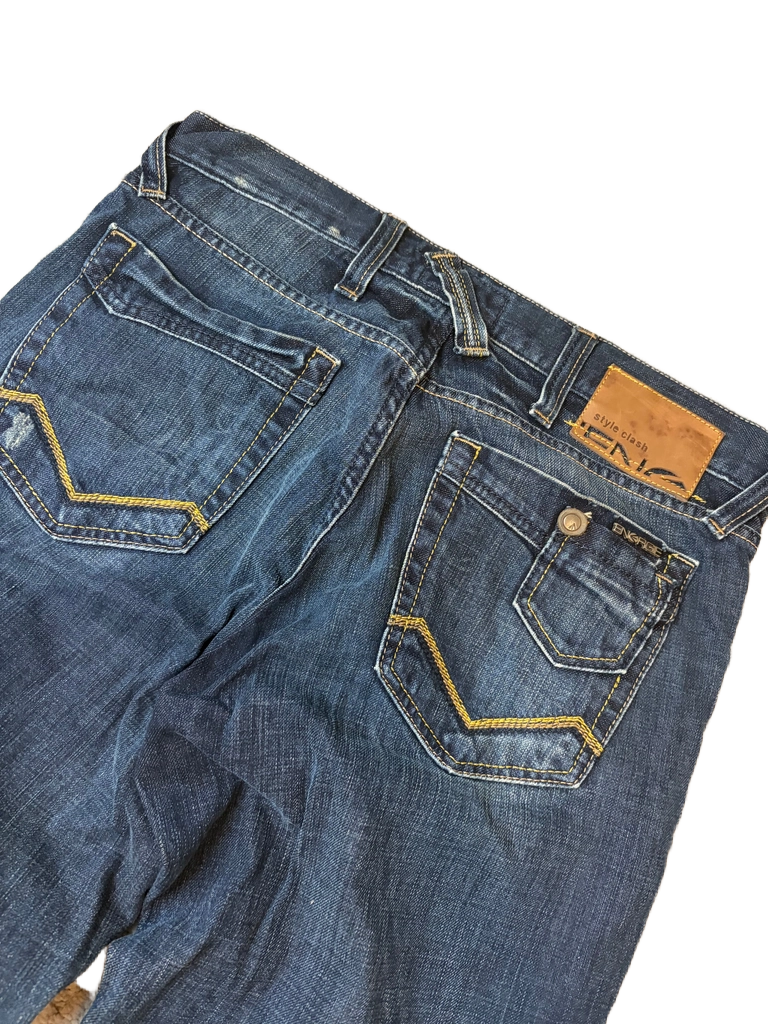 Archive baggy straight denim (M)
