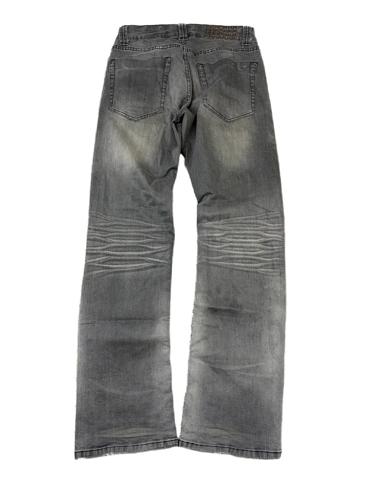 Crazy washed denim (M)