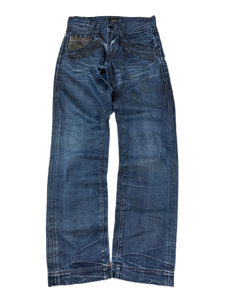 Archive washed denim (S)