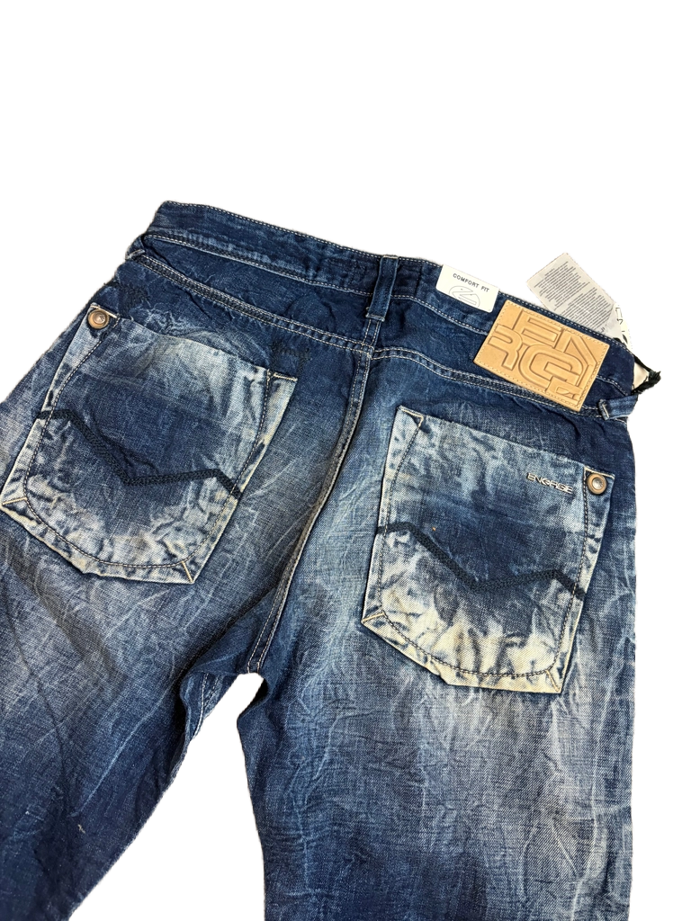 Crazy washed denim (M)