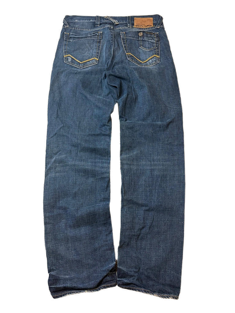 Archive baggy straight denim (M)