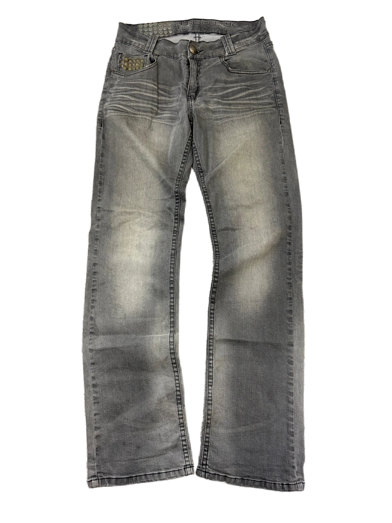 Crazy washed denim (M)
