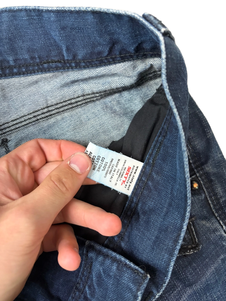 Archive washed denim (S)
