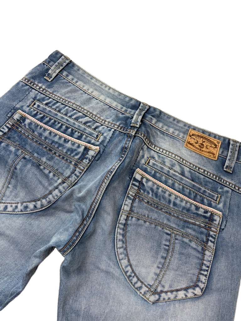 Archive straight denim (XL)