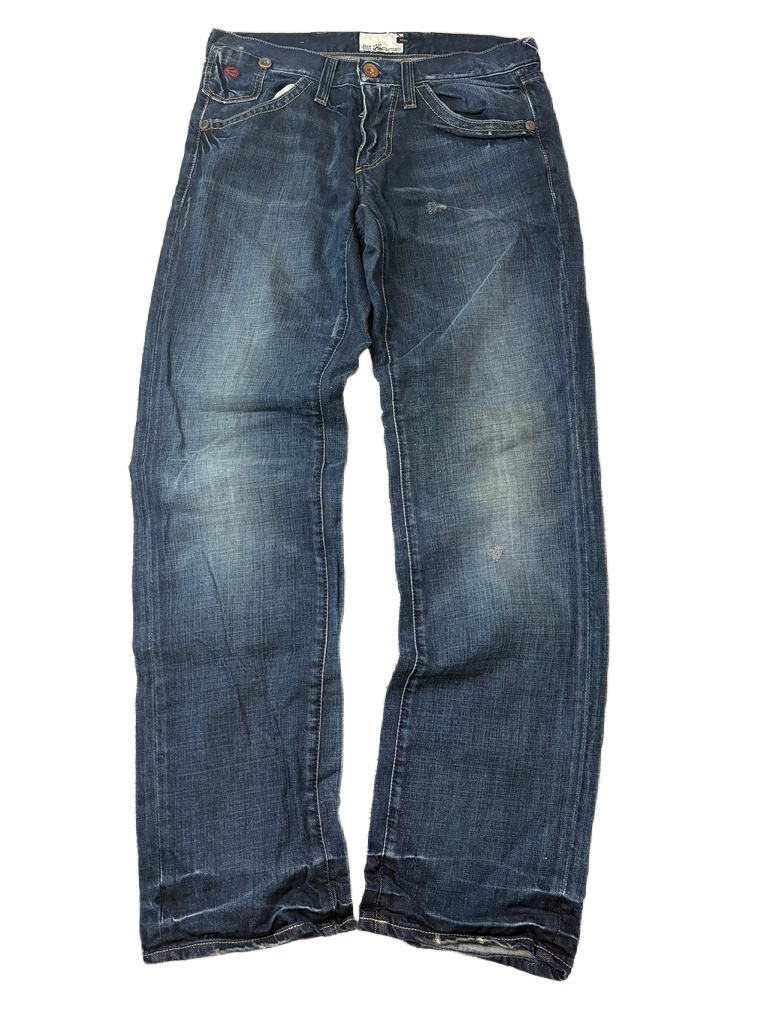 Archive baggy straight denim (M)