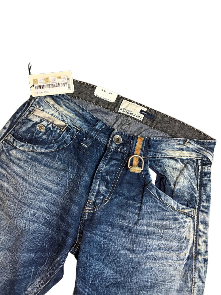 Crazy washed denim (M)