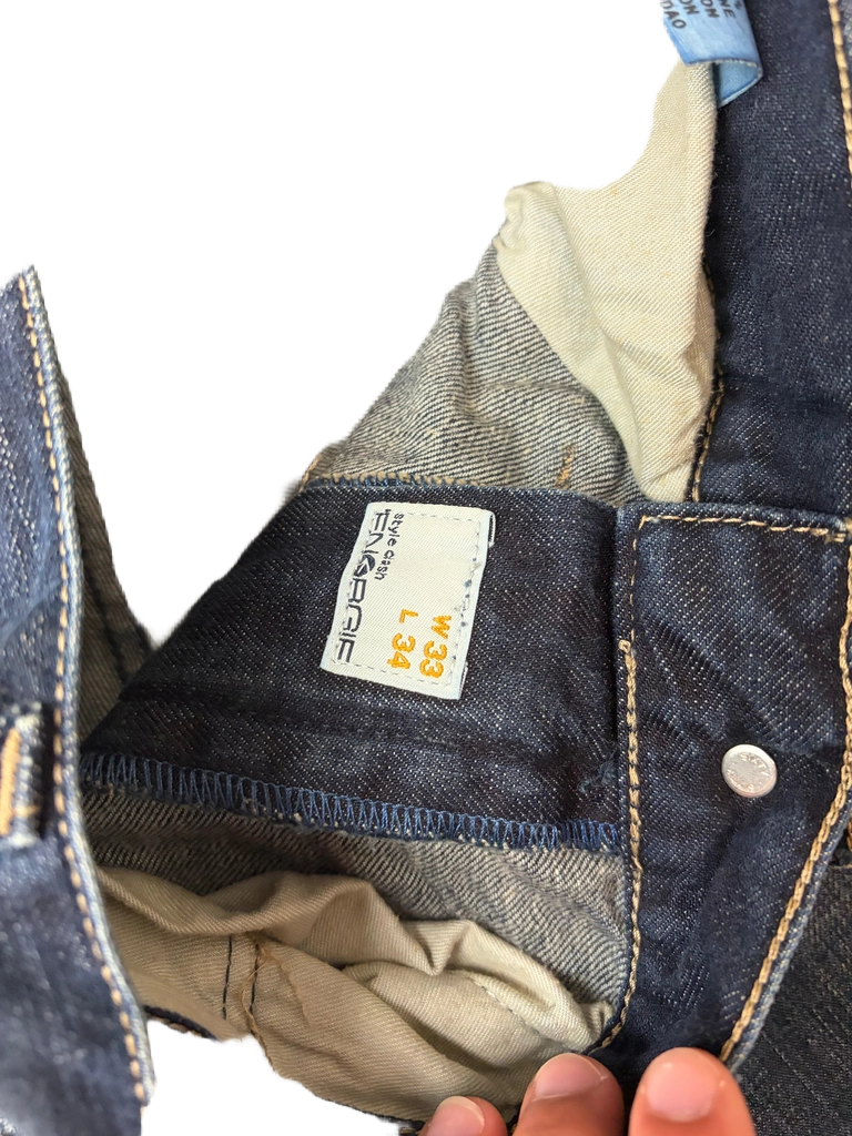 Archive baggy straight denim (M)