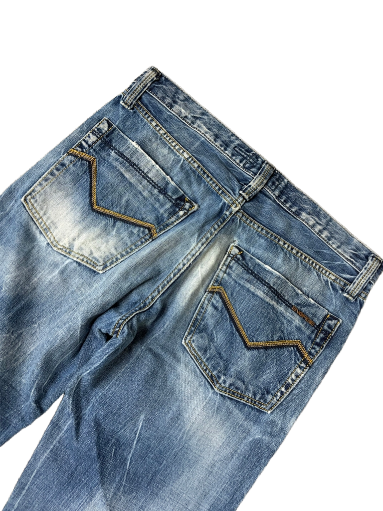 Archive washed denim (M)