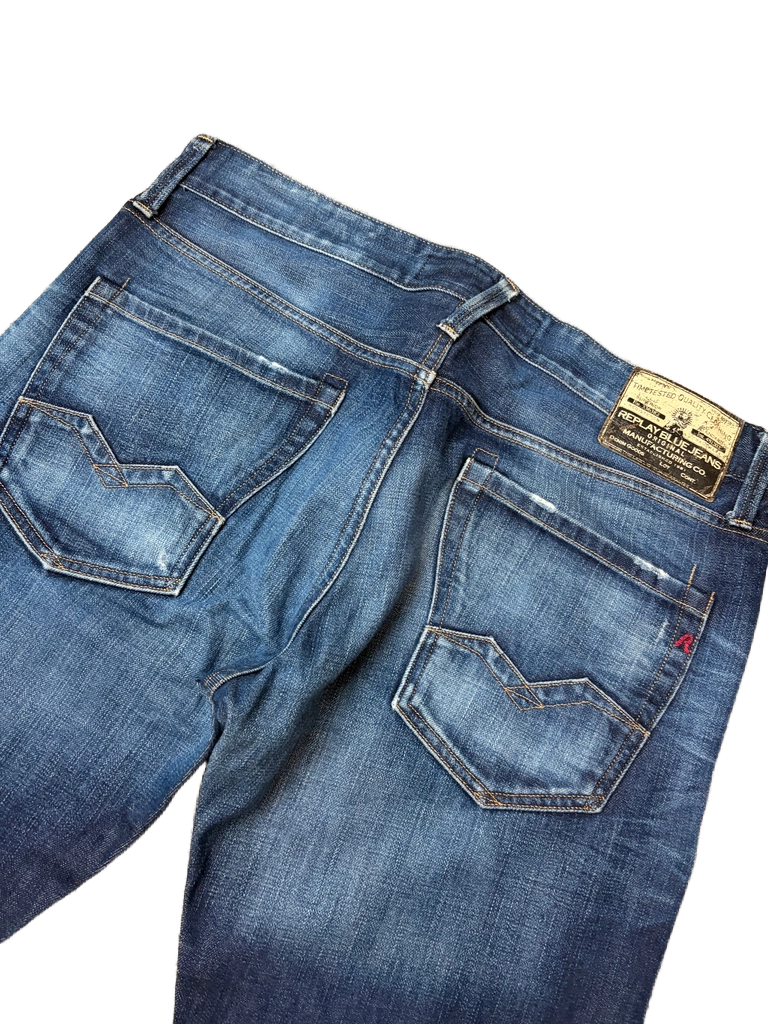 Replay Archive Washed Denim (L)