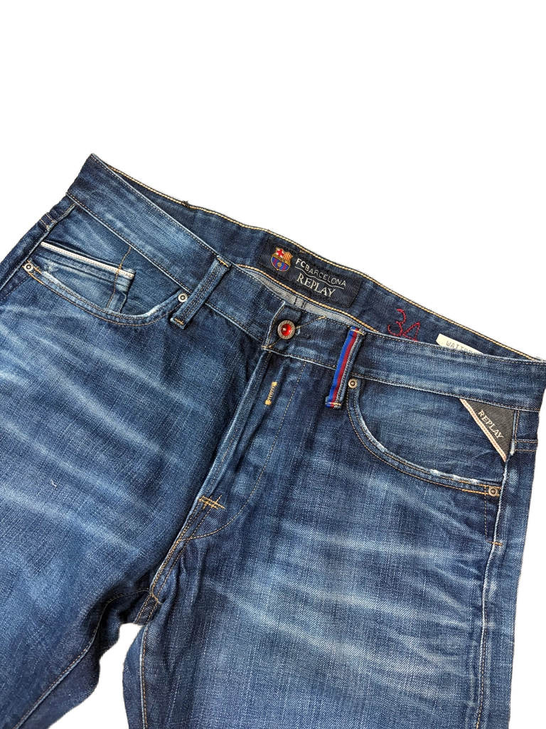 Replay Archive Washed Denim (L)