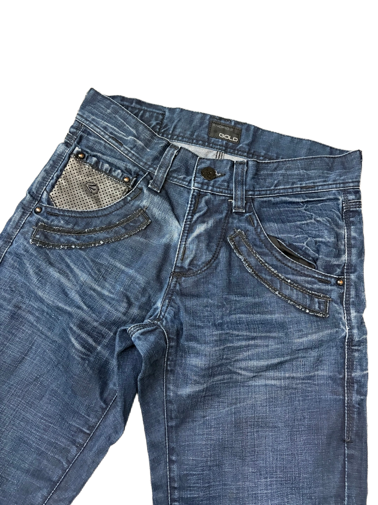 Archive washed denim (S)