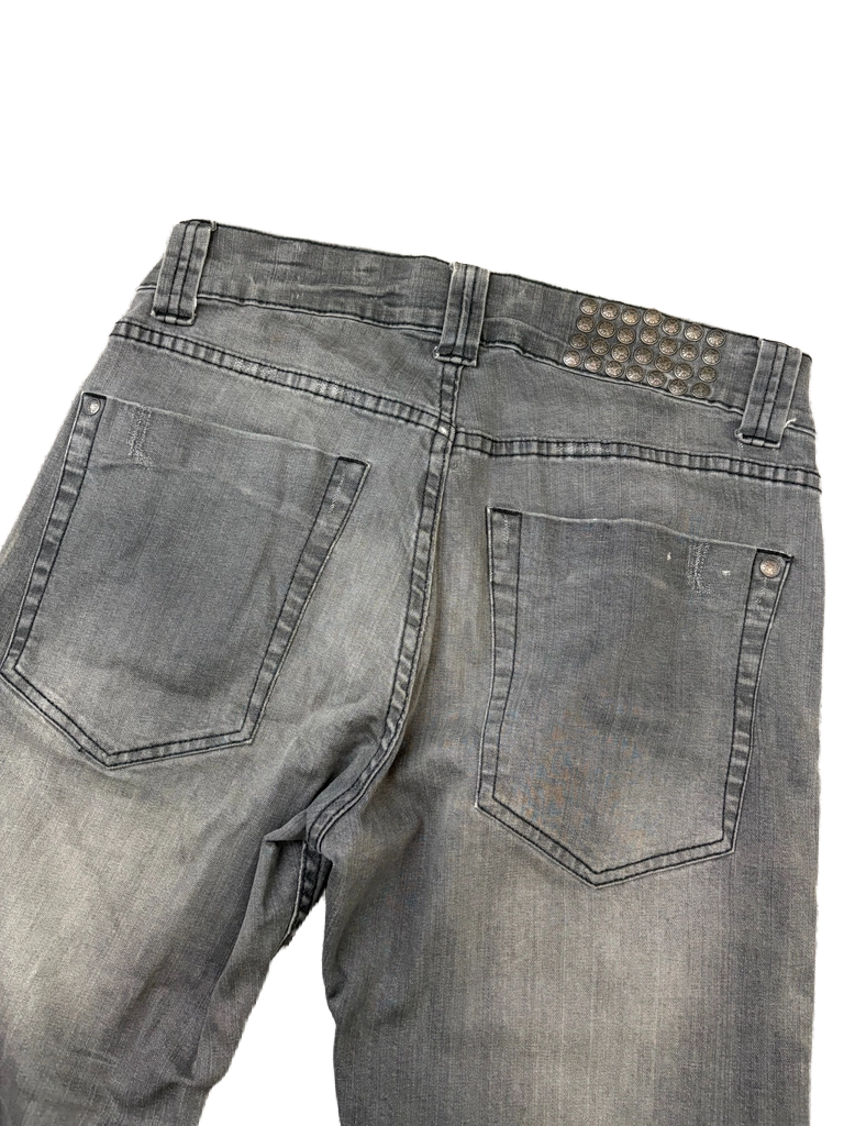 Crazy washed denim (M)