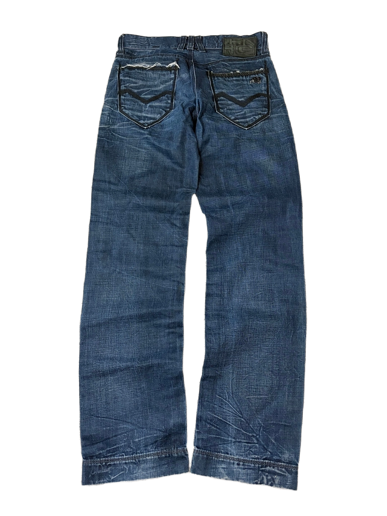 Archive washed denim (S)
