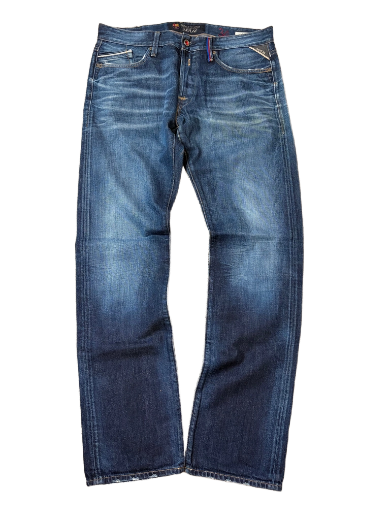Replay Archive Washed Denim (L)